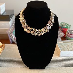 Rare 🔥 J Crew Brûlée Pink Ombre Wreath Necklace